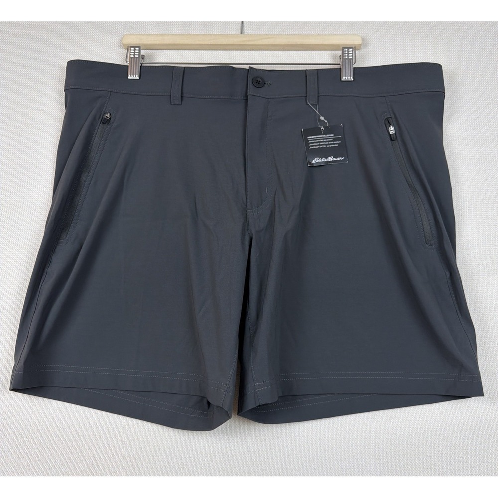 Eddie Bauer Horizon Guide Wander Hiking Shorts Mens 42 Gray NEW UPF 50 Casual